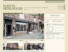 Tablet Screenshot of portstreetbeerhouse.co.uk